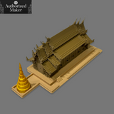 Wat Phan Tao - Teak Temple - Chiang Mai, Thailand