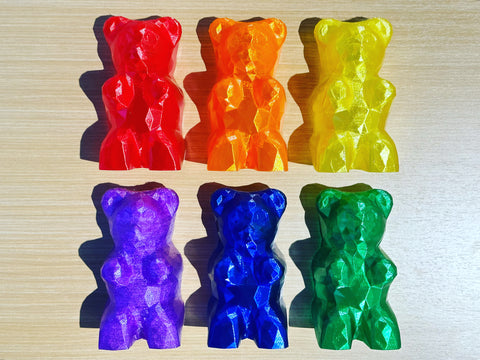 Giant Low Poly Gummy Bear