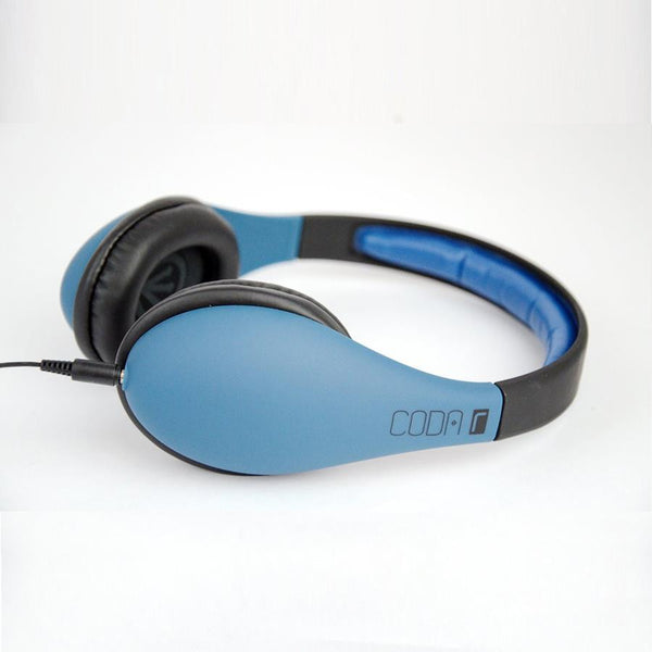 iFrogz Audio Coda Headphones with Mic Blue – Makerwiz