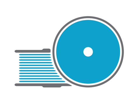 Materio3D Azure Blue PLA 2.85mm 1kg - Makerwiz