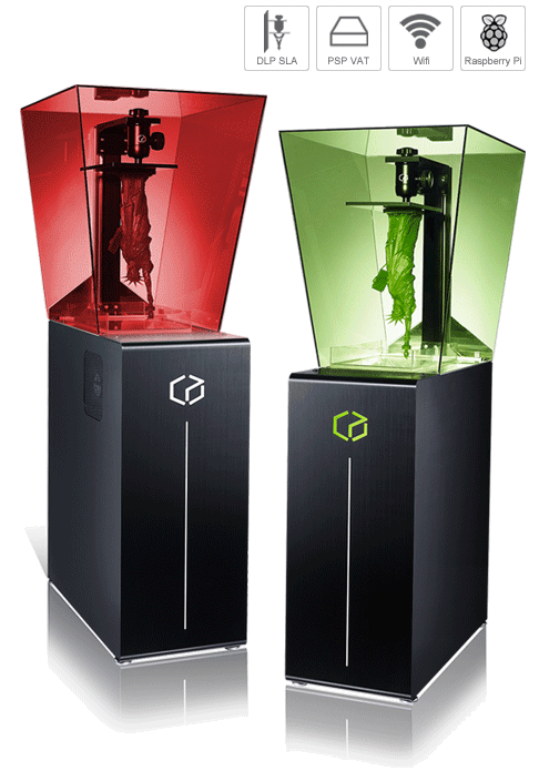 Kudo3D Titan 2 DLP 3D Printer - Makerwiz