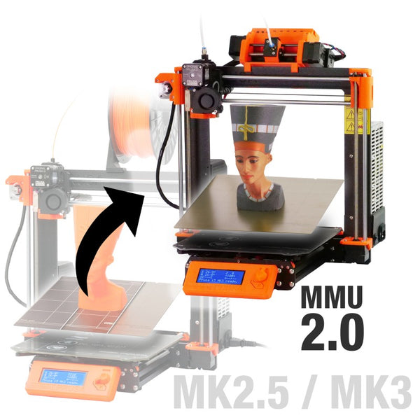 Prusa MK3S -> MK3S+ -> MMU2S アップグレード その1 | 日々ほげ