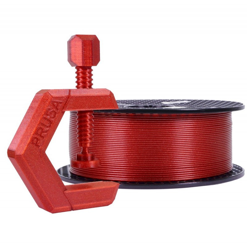Prusa Research Prusament PETG Carmine Red Transparent 1kg - Makerwiz