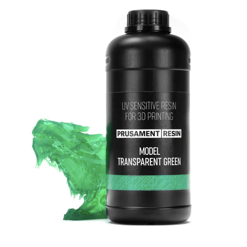 Prusa Research Prusament Resin Model Transparent Green 1kg