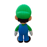 Luigi (Knitted/Crochet Fan Art) from Super Mario Bros.
