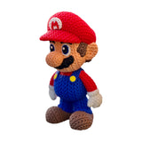 Mario (Knitted/Crochet Fan Art) from Super Mario Bros.