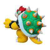Bowser (Knitted/Crochet Fan Art) from Super Mario Bros.