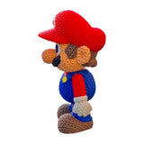 Mario (Knitted/Crochet Fan Art) from Super Mario Bros.