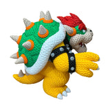 Bowser (Knitted/Crochet Fan Art) from Super Mario Bros.
