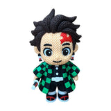Tanjiro Kamado (Knitted/Crochet Fan Art) from Demon Slayer: Kimetsu no Yaiba!