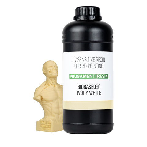 Prusa Research Prusament Resin BioBased60 Ivory White 1kg