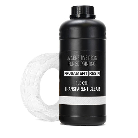 Prusa Research Prusament Resin Flex80 Transparent Clear 1kg