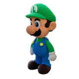 Luigi (Knitted/Crochet Fan Art) from Super Mario Bros.