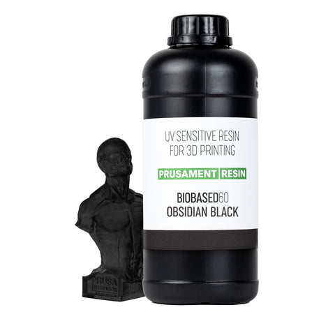 Prusa Research Prusament Resin BioBased60 Obsidian Black 1kg