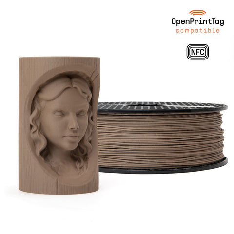 Prusa Research Prusament Woodfill Pastel Brown 1kg (NFC)