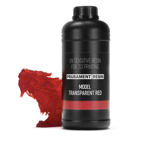 Prusa Research Prusament Resin Model Transparent Red 1kg