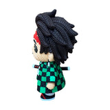 Tanjiro Kamado (Knitted/Crochet Fan Art) from Demon Slayer: Kimetsu no Yaiba!