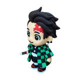 Tanjiro Kamado (Knitted/Crochet Fan Art) from Demon Slayer: Kimetsu no Yaiba!