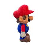 Mario (Knitted/Crochet Fan Art) from Super Mario Bros.
