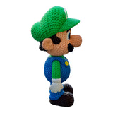Luigi (Knitted/Crochet Fan Art) from Super Mario Bros.