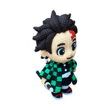 Tanjiro Kamado (Knitted/Crochet Fan Art) from Demon Slayer: Kimetsu no Yaiba!