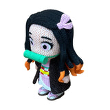 Nezuko Kamado (Knitted/Crochet Fan Art) from Demon Slayer: Kimetsu no Yaiba!