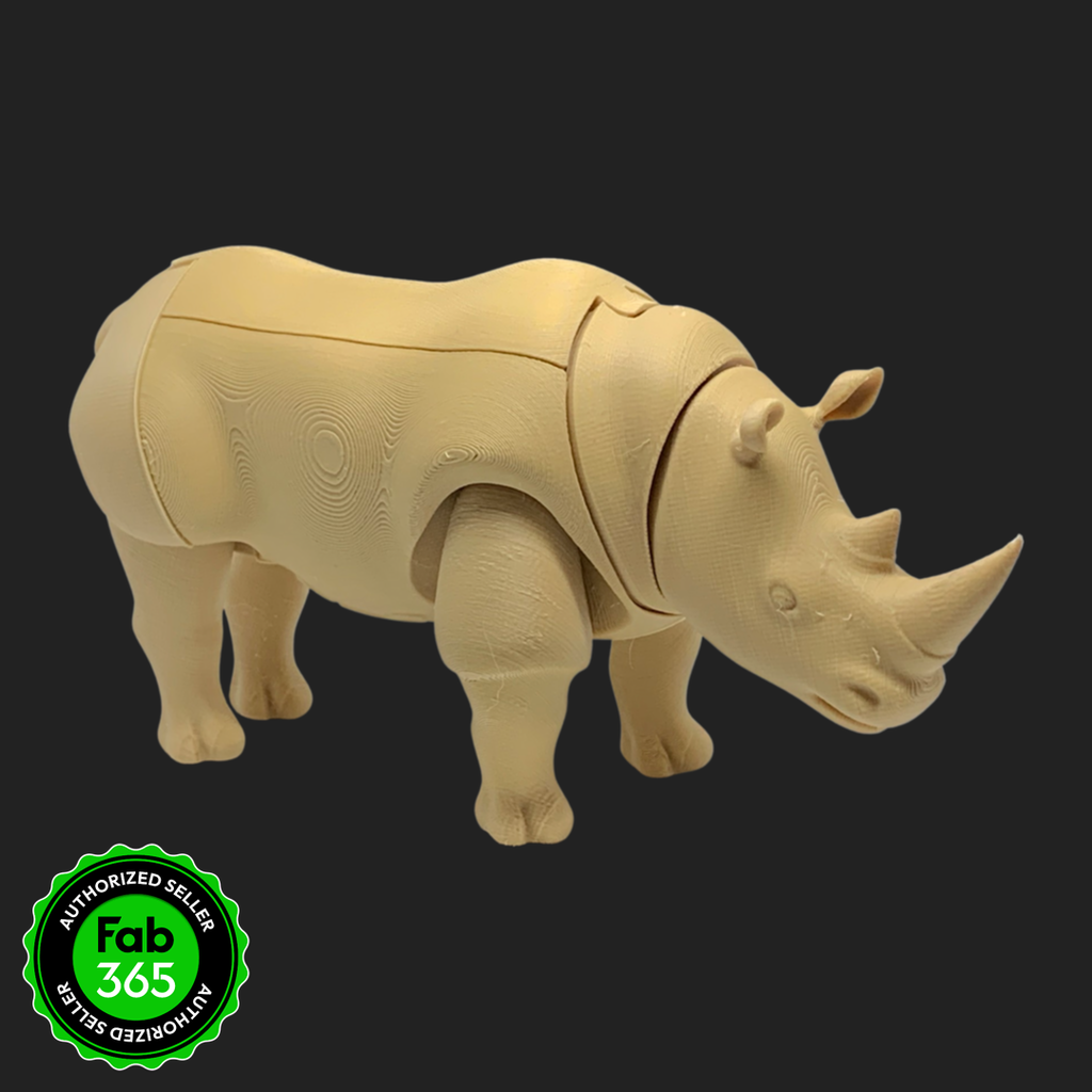 Foldable Rhinoceros