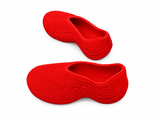 BUBBLEBERRY: Bouncy 3D Printed Round-Toe Casual Shoes