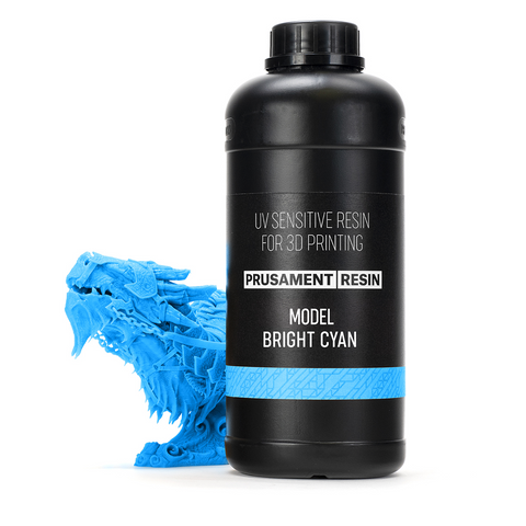 Prusa Research Prusament Resin Model Bright Cyan 1kg