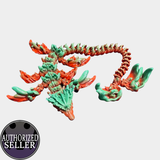 Coral Reef Dragon - Flexible, Gorgeous and Humongous
