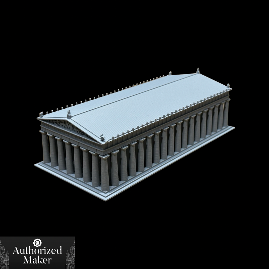 Parthenon Rendering Parthenon (Reconstruction) - Athens, Greece – Makerwiz