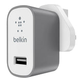 Belkin MIXIT Metallic USB Home Charger Gray - Makerwiz