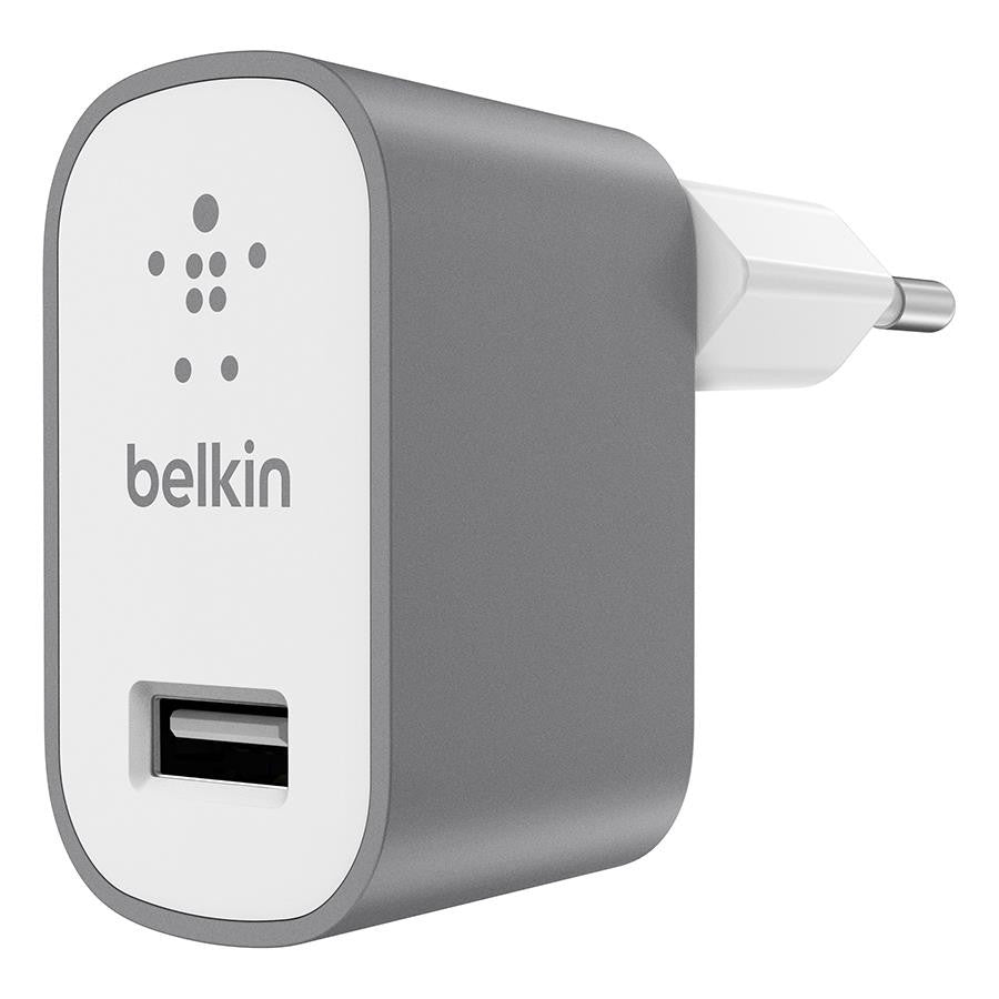 Belkin MIXIT Metallic USB Home Charger Gray - Makerwiz