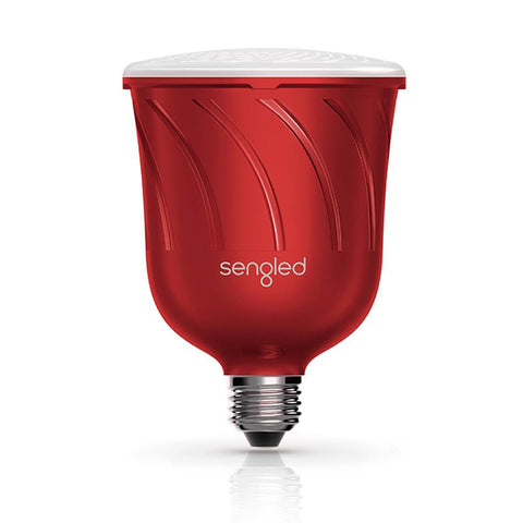 Sengled Pulse Satellite Dimmable LED with Bluetooth Speaker Candy Apple
