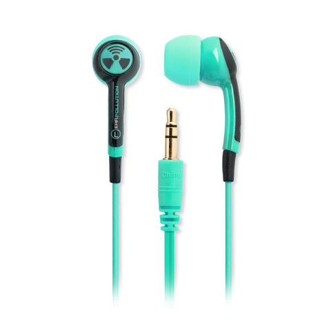 iFrogz Ear Pollution Plugz Ear Buds - Mint
