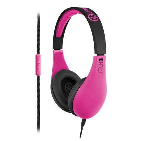 iFrogz Audio Coda Headphones with Mic Pink