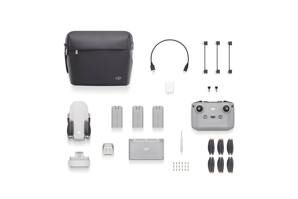 DJI Mini 2 Quadcopter Drone - Fly More Combo – Makerwiz