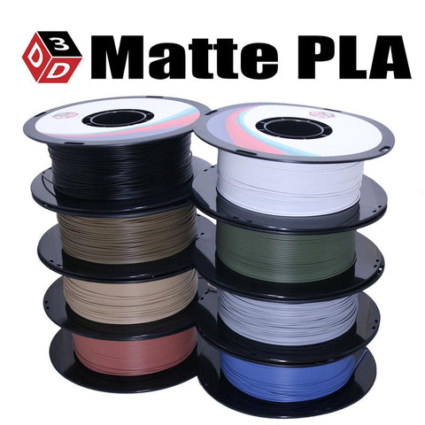 D3D Premium Matte PLA Filament, 1.75 mm, 1 kg Spool