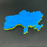Ukraine Topography Magnet